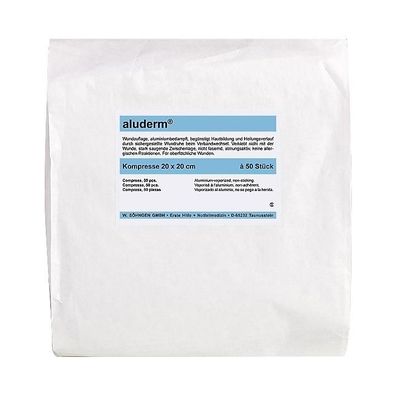 aluderm Kompresse 20 x 20 cm 50 Stück