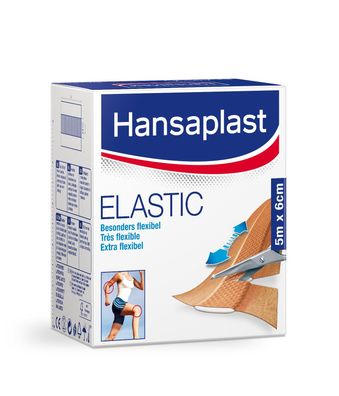 Hansaplast Elastic 5 m x 6 cm