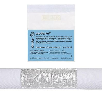 aluderm Kinder-Ellenbogen-Knieverband 6 cm