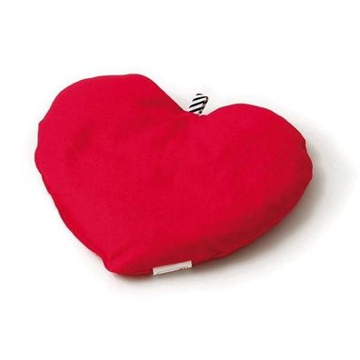 SISSEL Cherry Kirschkernkissen 21 x 21 cm rot Herzform