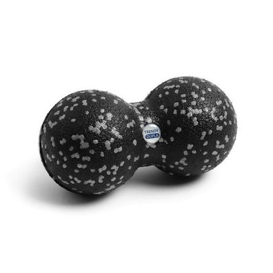 Trendy FaszienBall Dupla L16cm Ø8cm schwarz/grau