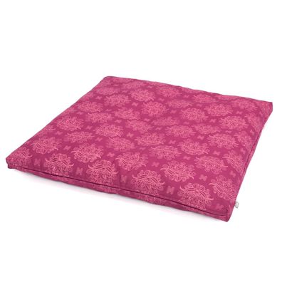 Meditationsmatte Zabuton Lotus berry