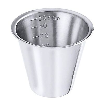 Medizinbecher Edelstahl 50 ml