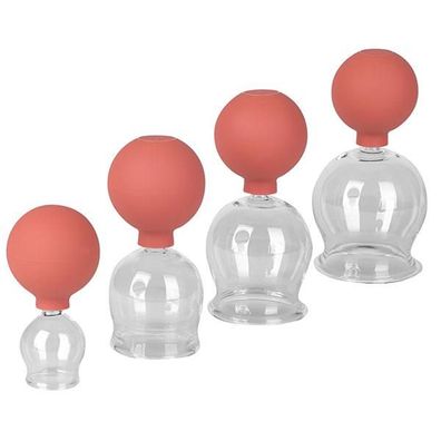 Schröpfglas Ø 65 mm Glas mit Gummiball unsteril