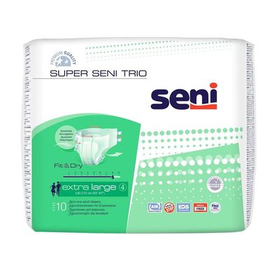 Seni Super Trio extra large Inkontinenzhosen 10 Stück