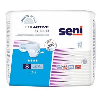 Seni Active Super S 10 Stück Inkontinenzslip