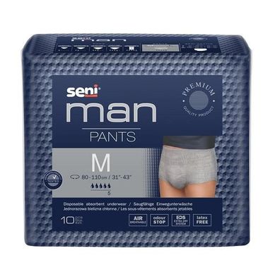 Seni® Man Pants medium Umfang 80 - 110 cm 10 Stück