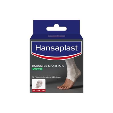 Hansaplast Sporttape robust weiß 3,8 cm x 10 cm