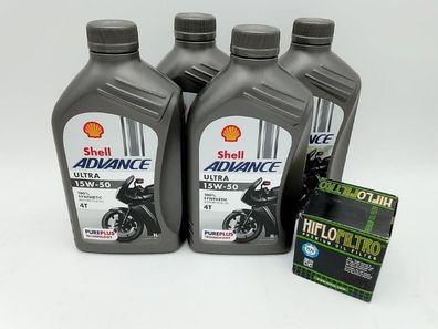 Shell Advance Ultra 4T 15W-50 / Ölfilter Ducati 916 944 alle Modelle