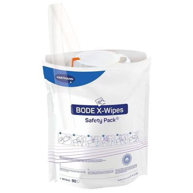 BODE X-Wipes Safety Pack 90 Tücher