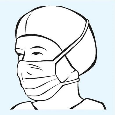 Foliodress® Mask Comfort Perfect 50 Stück grün