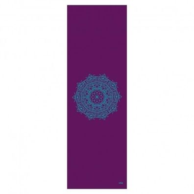 Yogamatte Leela Collection aubergine Motiv Mandala