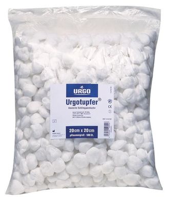 Urgotupfer unsteril walnussgroß 15 x 16 cm 500 Stück