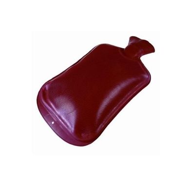 Wärmflasche Doppellamelle 2 Liter rot