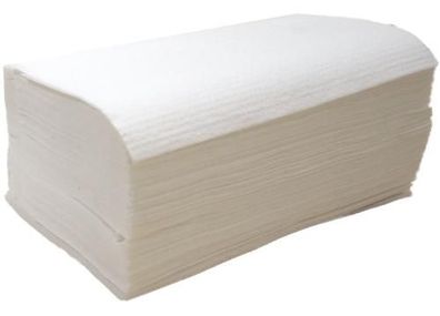 Falthandtücher zweilagig hochweiß ZZ-Faltung 3200 Stück