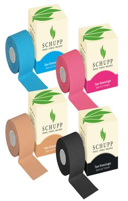 Kinesiologie Tape 5 cm x 32 m schwarz