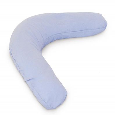 SISSEL Lagerungskissenbezug 35 x 195 cm hellblau