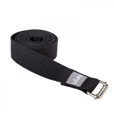 Yogagurt ASANA BELT Schiebeschnalle schwarz