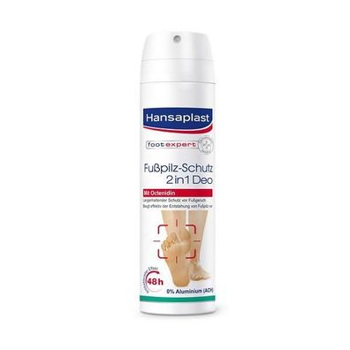 Hansaplast Fußpilz-Schutz 2in1 Deo 150 ml