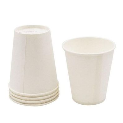 Trinkbecher aus Papier 150 ml weiß 100 Stück