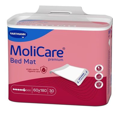 MoliCare Premium Bed Mat m. Fl. 60 x 90 cm 7 Tropfen 30 Stück