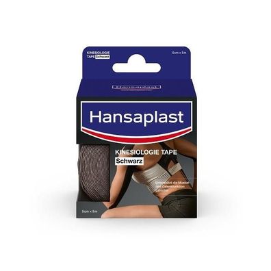 Hansaplast Kinesiologie Tape schwarz 5 m x 5 cm