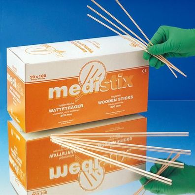 Medistix Watteträger ohne Wattekopf 15 cm