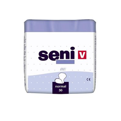 Seni V Normal Vliesvorlage 32 x 62,5 cm 30 Stück