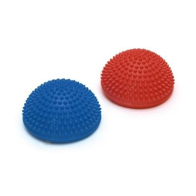 SISSEL Spiky Dome 2er Set rot/blau Ø ca. 16 cm