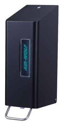 Schaumseifenspender Serie Omega Edelstahl mattschwarz 0,6 l