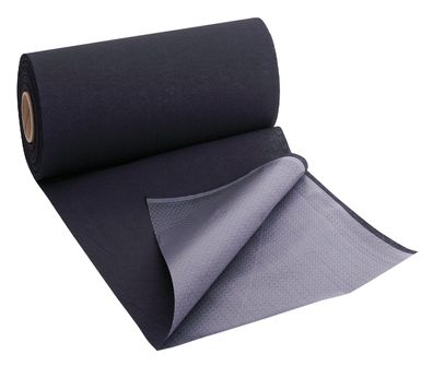 Liegenabdeckung schwarz 60x200 cm 20 Blatt