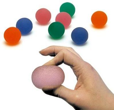 Sissel Press-Ball blau mittel