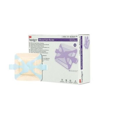 Tegaderm Silikon-Schaumverband 10 x 10 cm 10 Stück