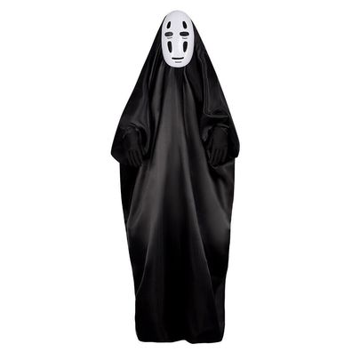 No Face Man Cosplay Kostum Frauen Manner Robe Halloween Karneval Party Anzug