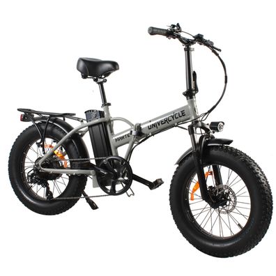 Klappbar Elektrofahrrad mit 20-Zoll-Breitreifen 250W Straßen-E-bike 48V 12,5Ah Akku