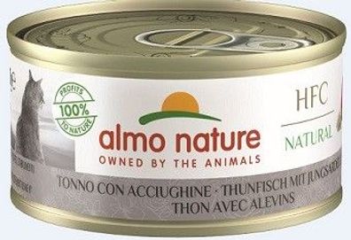 Almo Nature Adult Natural Thunfisch mit Jungsardellen 24 x 70g