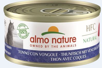 Almo Nature Adult Natural Thunfisch mit Venusmuscheln 24 x 70g