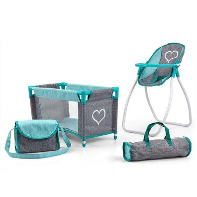 Baby-Puppen-Set Elsa Prestige Milly Mally mint