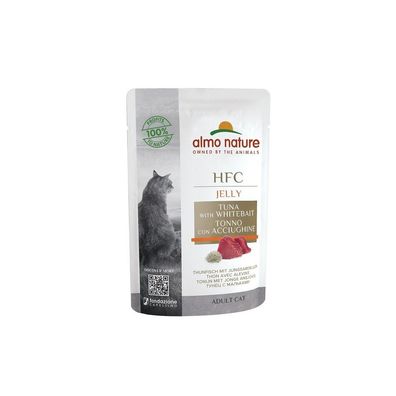 Almo Nature HFC Jelly mit Thunfisch & Jungsardellen 24 x 55g