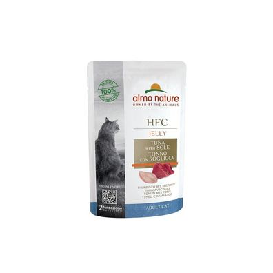 Almo Nature HFC Jelly mit Thunfisch & Seezunge 24 x 55g