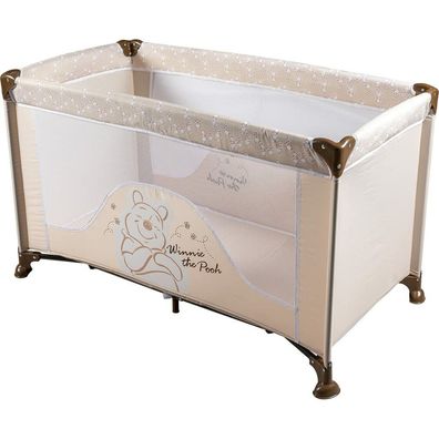 Reisebettchen Winnie The Pooh CZ10609 120 x 65 x 76 cm Beige