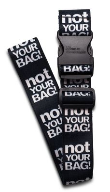 fetziger Koffergut, "NOT YOUR BAG"