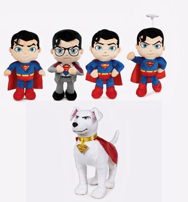 Superman Plüsch Figuren Plüschtier Auswahl - ca. 32 cm Groß