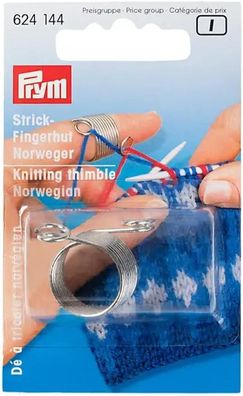 Knitting Fingerhut, Metall, Silber