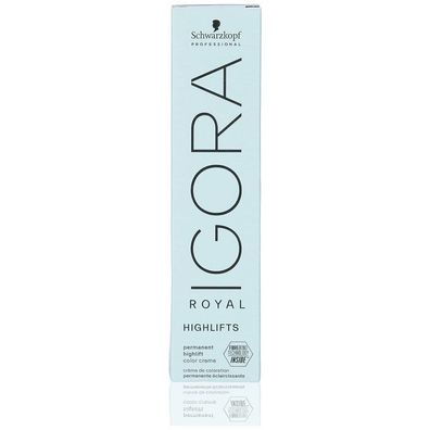 Dauerfärbung Igora Royal Schwarzkopf Nº 10.0 (60ml)