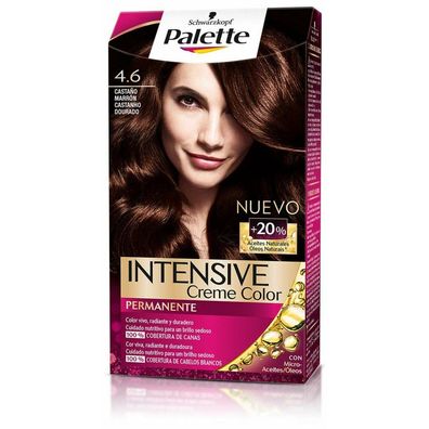 Dauerfärbung Palette Schwarzkopf Kastanie N 4,6