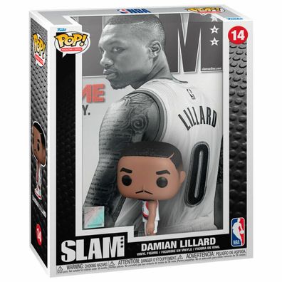 NBA Cover POP! Basketball Vinyl Figur Damian Lillard (SLAM Magazin) 9 cm