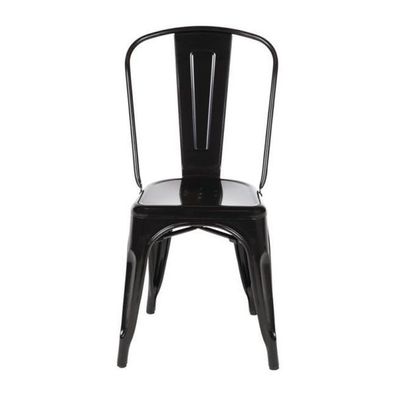 Bolero Bistrostuhl Aus Stahl Schwarz (4Er Pack)