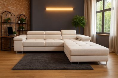 Ecksofa TORIS mit Schlaffunktion und Behälter !!!!!!