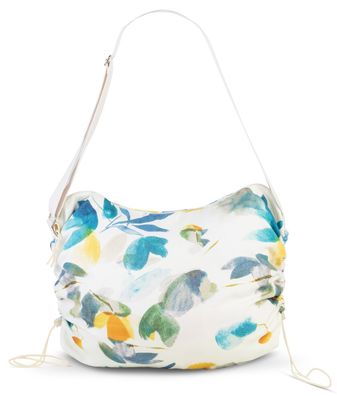 große Shoppertasche, Textil mit Kordelzug